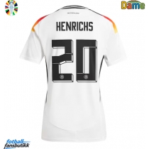 Tyskland Benjamin Henrichs #20 Hjemmedrakt Dame EM 2024 Kortermet